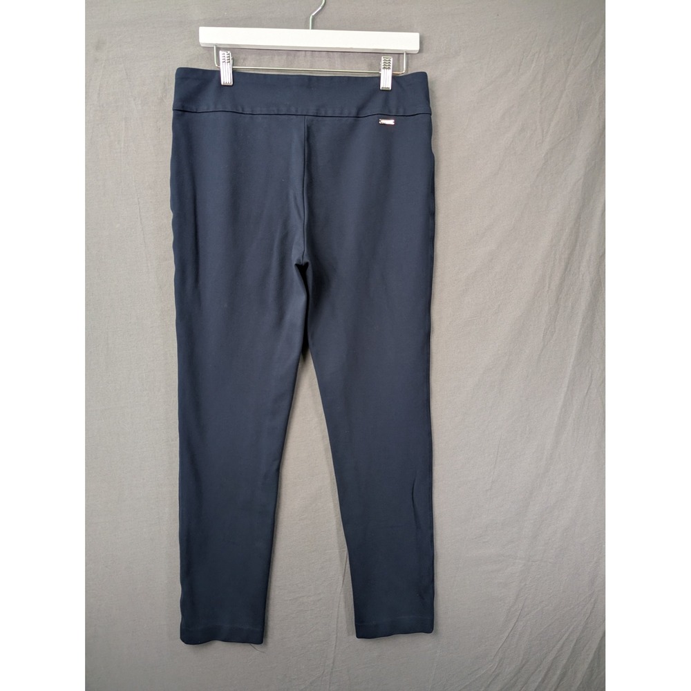 Tommy Hilfiger Womens‎ Navy Blue Pull On Dress Pants T7RFX325 Size 12 - Picture 2 of 8